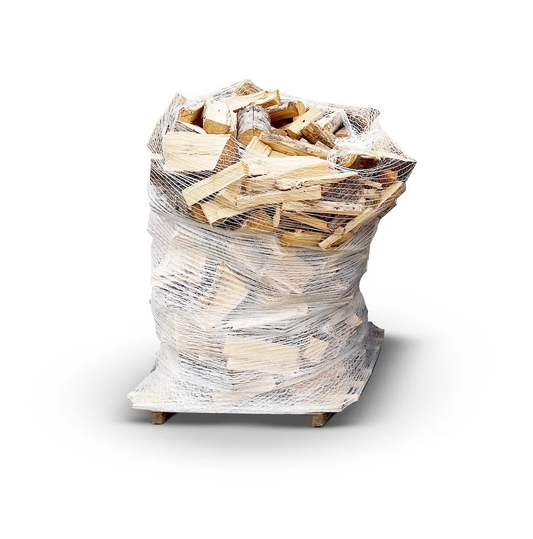 33cm palivové dřevo štípané MĚKKÉ volně sypané 1,33prms PackFix