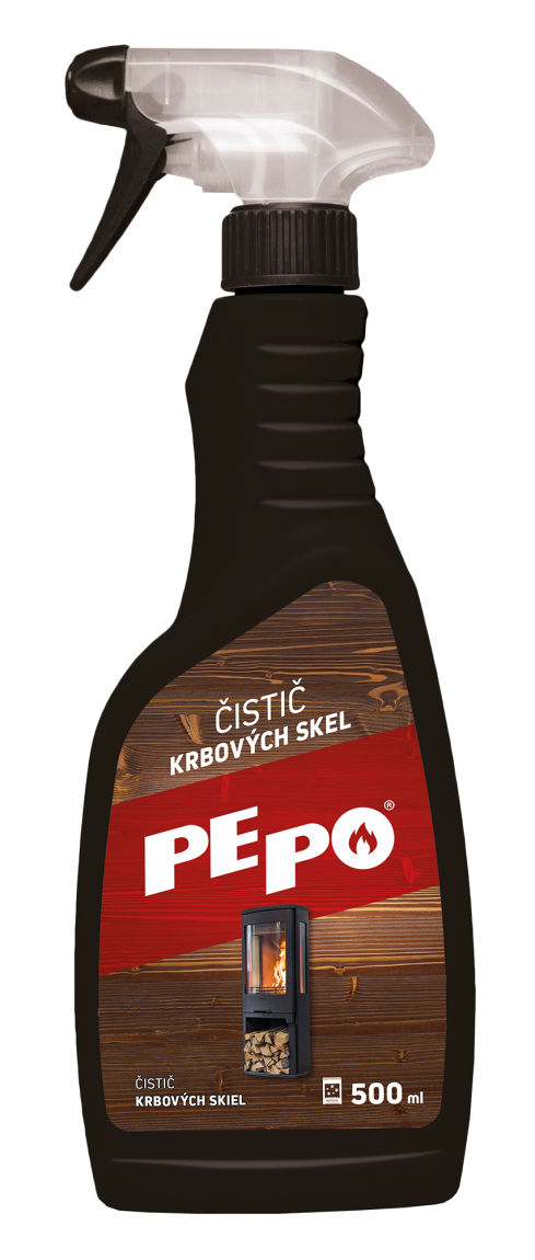 PE-PO čistič krbových skel 500 ml - Palivo