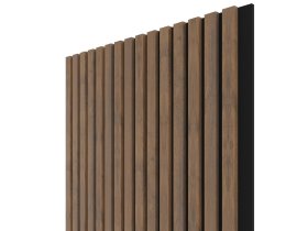 WALL CONCEPT akustický panel Dub Livingstone tabákový, 2750x604x21 mm