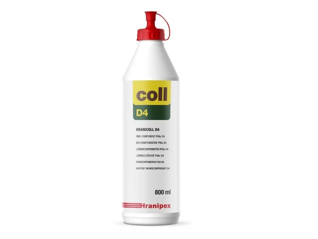 Hranicoll D4 - 800 ml, disperzní lepidlo Hranicoll D4 - 800 ml, disperzní lepidlo - Příslušenství Spojovací materiál