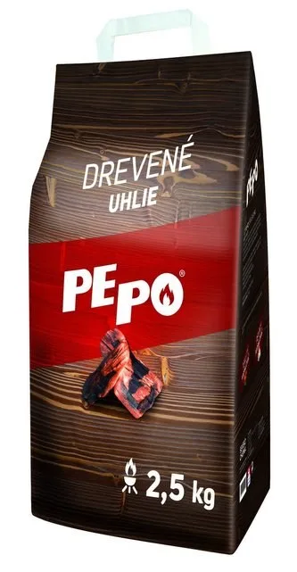 PE-PO dřevěné uhlí 2,5kg PE-PO dřevěné uhlí 2,5kg - Palivo