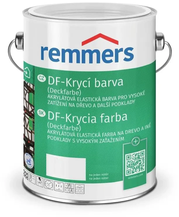 DF KRYCÍ BARVA BÍLÁ 2,5 l - Lasury a oleje