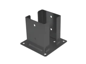 PSPD 120 Patka sloupku C 121x150x2,5 černá