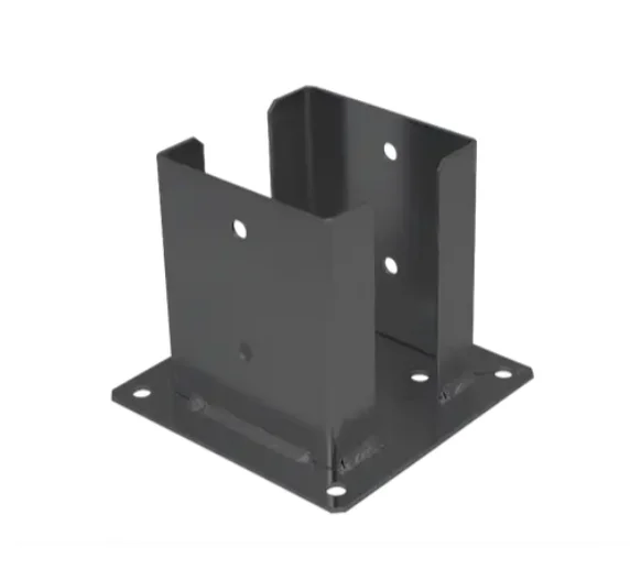 PSPD 120 Patka sloupku C 121x150x2,5 černá PSPD 120 Patka sloupku C 121x150x2,5 černá - Příslušenství Spojovací materiál