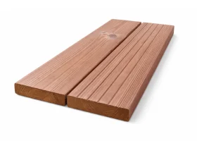 26/140/4200 terasové prkno THERMOWOOD jemná/hladká